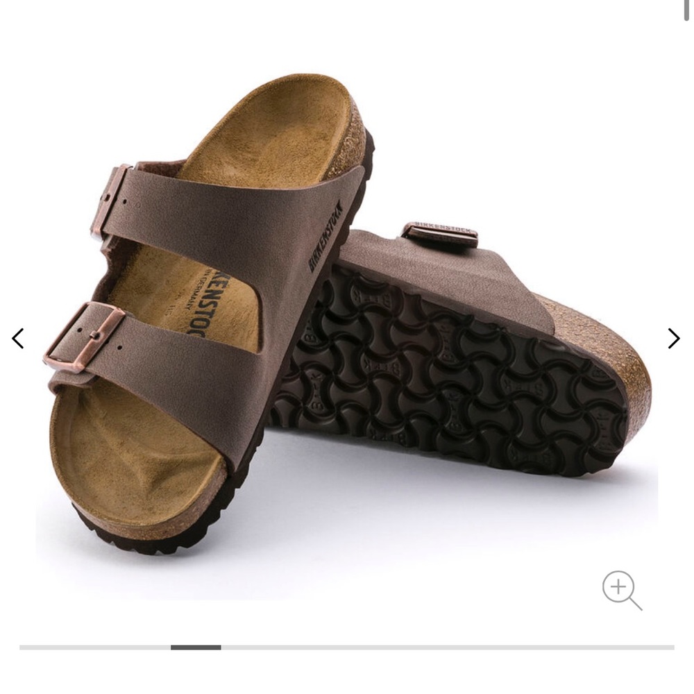 Birkenstock Sandal Arizona Birkibuc | Mocha | Size 8 Woman Size 6 Men